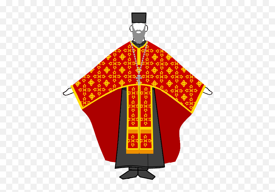 Orthodox Priest Vespers - Clothing Greek Orthodox Priest Emoji,Priest Clipart
