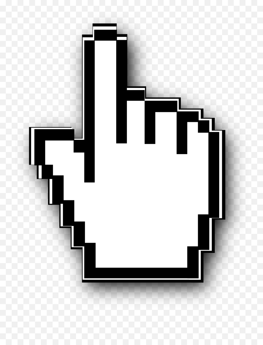 Hand Mouse Png - Hand Cursor Emoji,Mouse Png