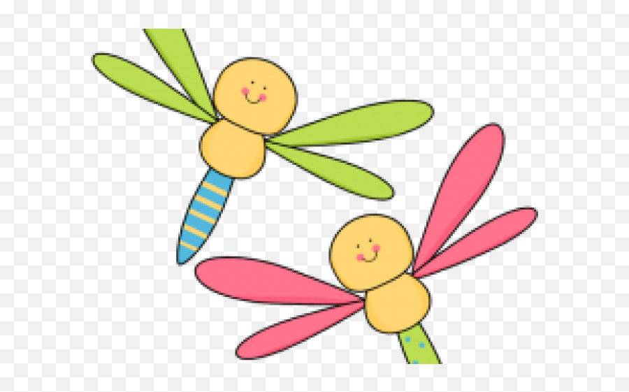 Fly Clipart Two - Bugs Flying Clipart Emoji,Dragonfly Clipart