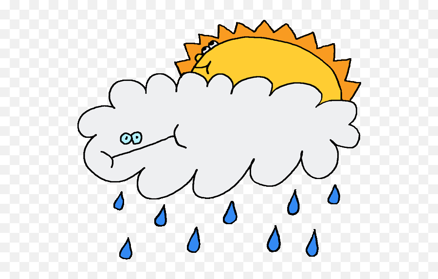 Giphy U2014 Sam Maurer - Clipart Raining Gif Png Emoji,Rainy Day Clipart