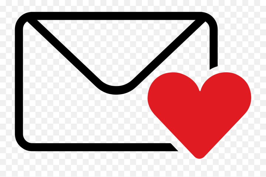 Als Tipp Versenden - Email With A Heart Clipart Emoji,Email Clipart