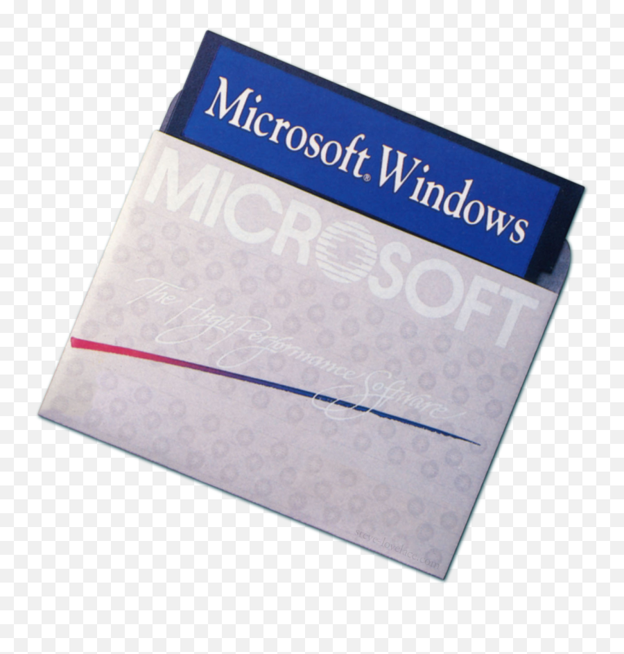 Microsoft Windows Floppy Disk - Floppy Disk Microsoft Floppy Disk Windows Emoji,Floppy Disk Png