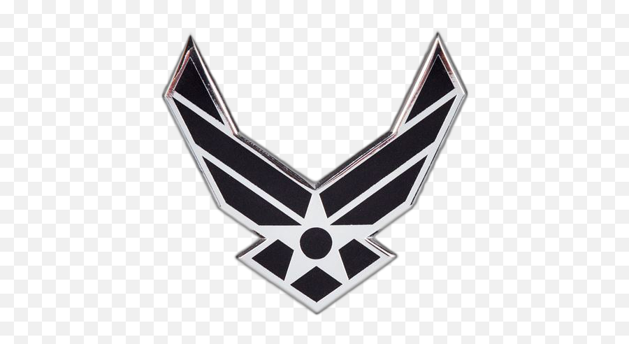 Usaf Wing Car Emblem - Air Force Symbol Emoji,Usaf Logo