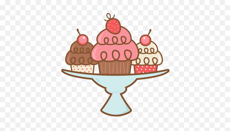 Pin On Svg Emoji,Cute Cupcake Clipart