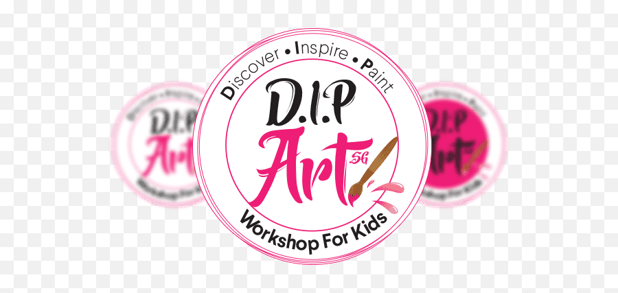 Dip Art Logo Design Mockup - Fastartup Emoji,Art Logo Ideas