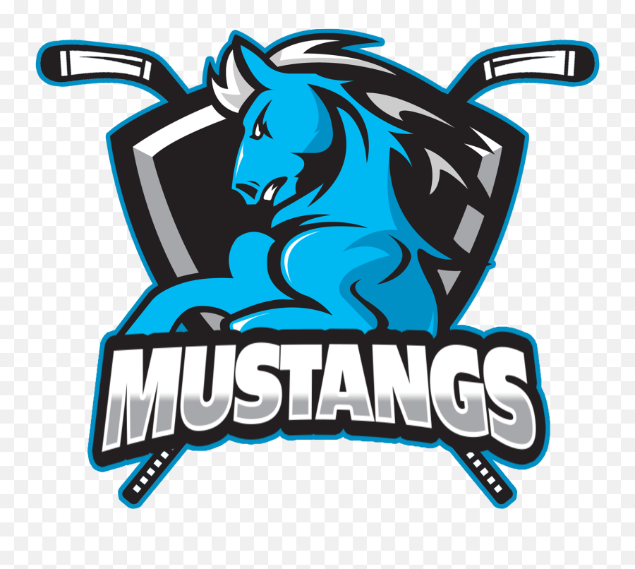 Mount Mustangs Inline Hockey Club Inc - Powered By Printmighty Emoji,Mustangs Clipart