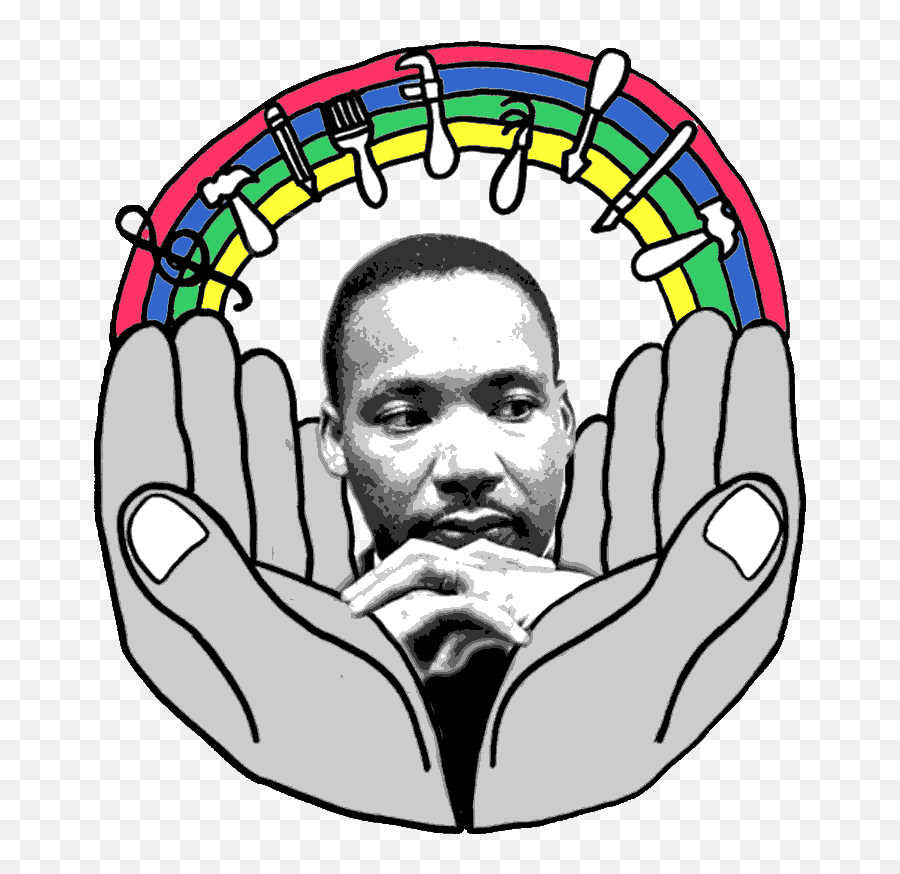 Mlk Clipart Martin Luther King Day Mlk - Dot Emoji,Martin Luther King Jr Clipart