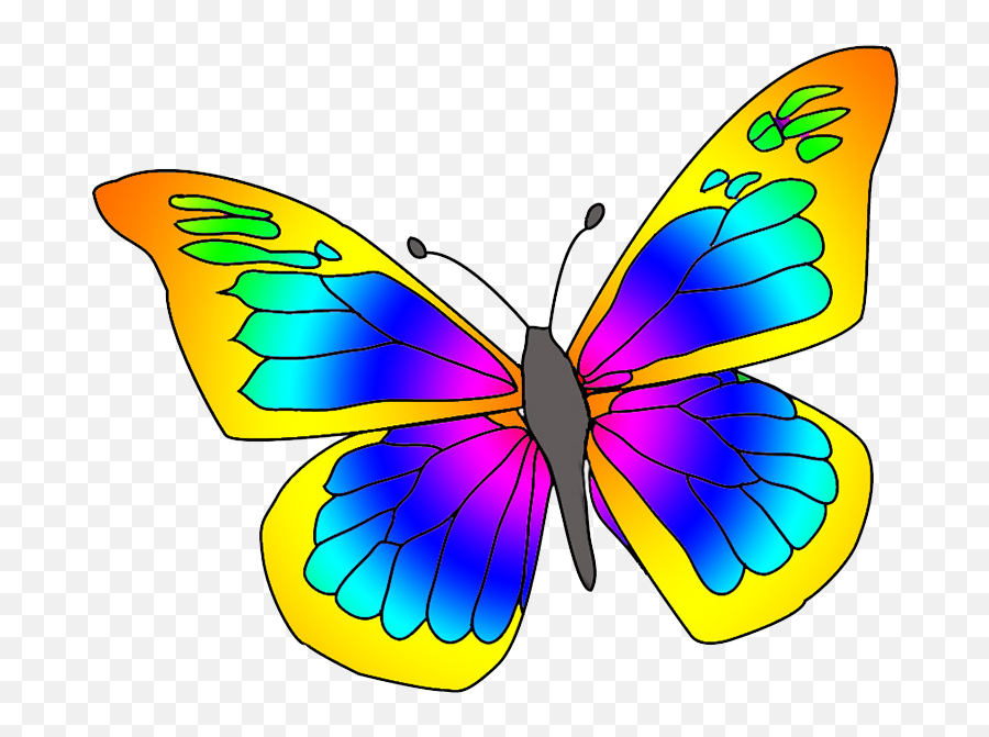 Beautiful Butterfly Images - Butterflies Clipart Emoji,Butterfly Png
