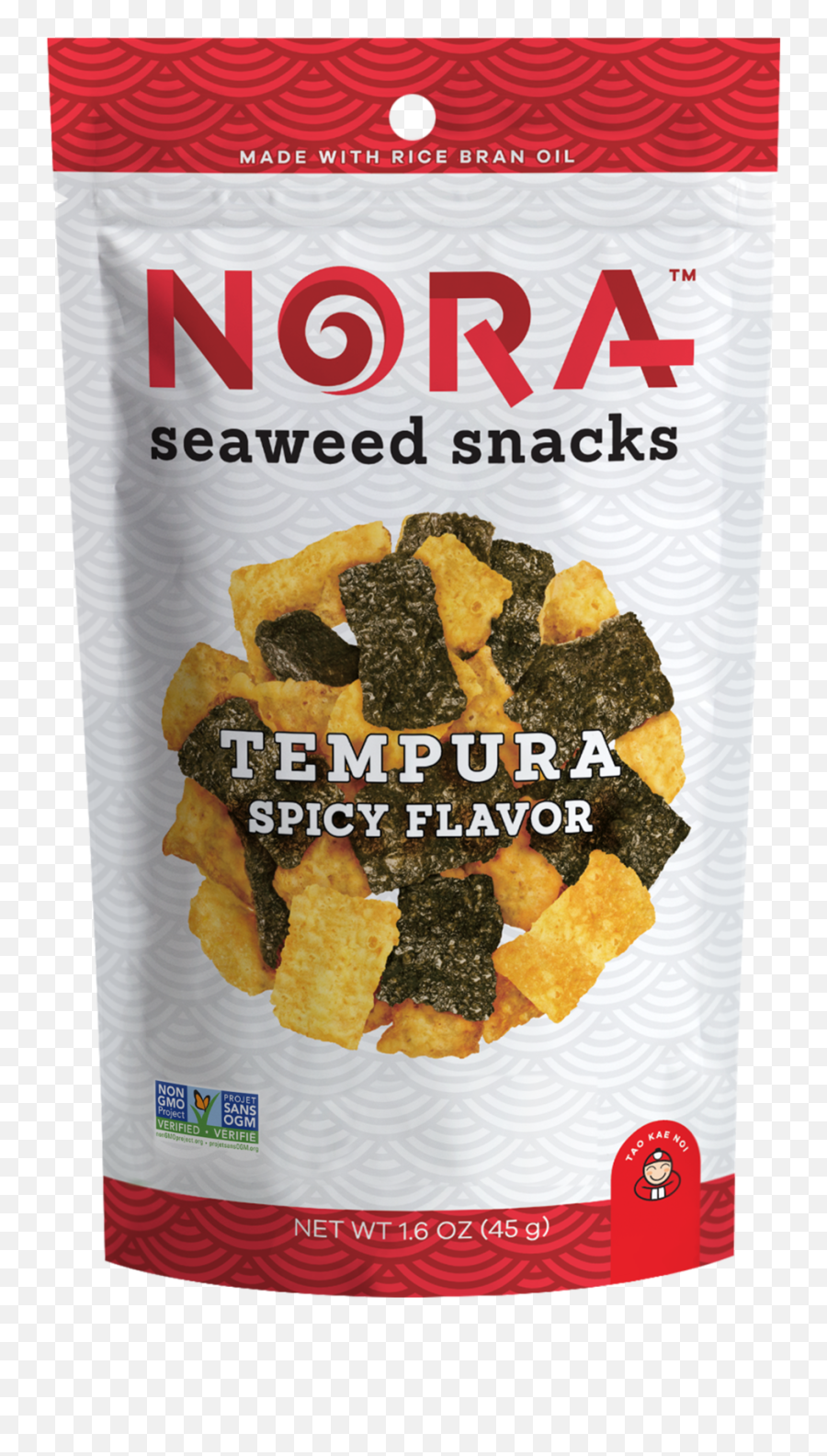 Tempura Spicy - 12 Count 45g Pack U2014 Nora Seaweed Snacks Emoji,Seaweed Png