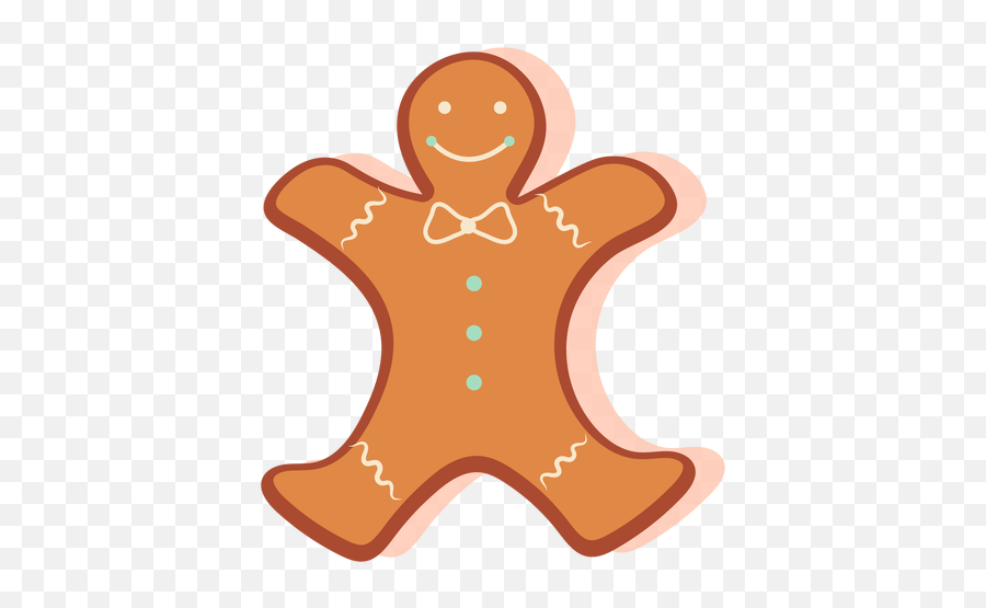 Gingerbread Cookie Man - Transparent Png U0026 Svg Vector File Happy Emoji,Cookie Transparent