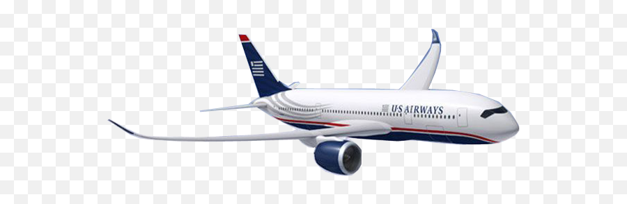 Us Airways - Us Airways Plane Png Emoji,U.s.airways Logo