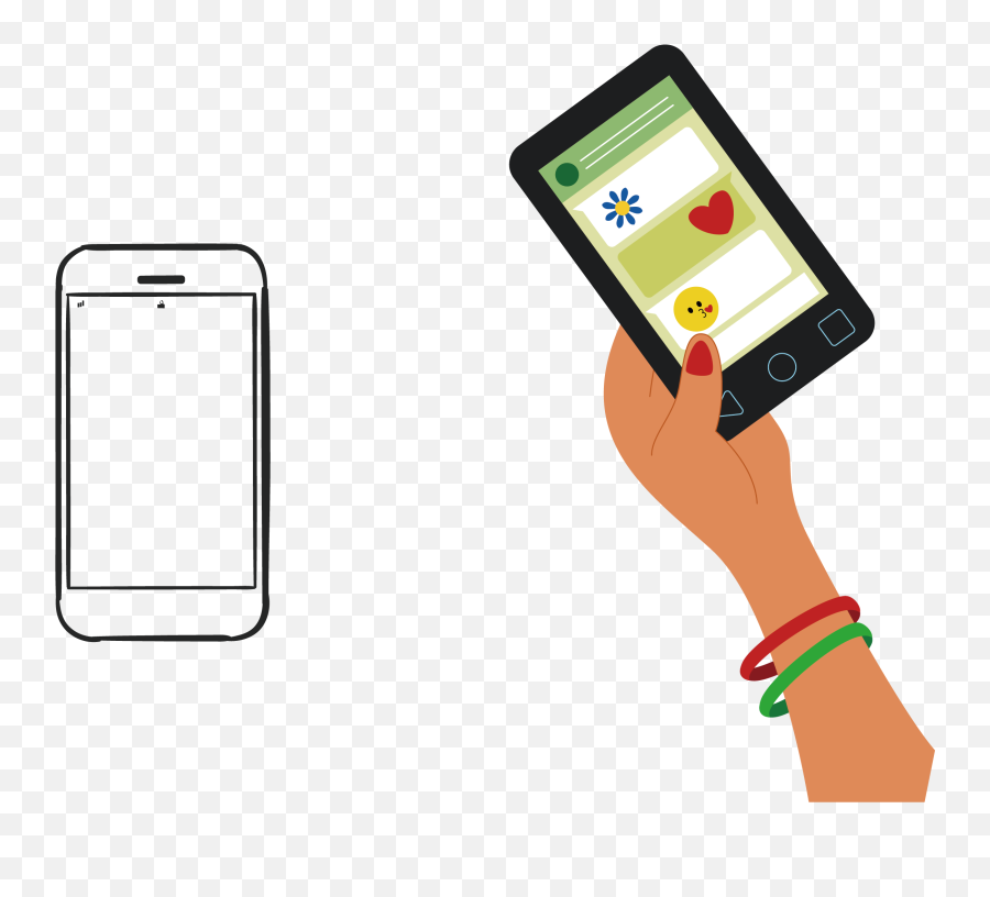 Cell Phone Vector Png - Gadget Vector Png Transparent Emoji,Phone Vector Png