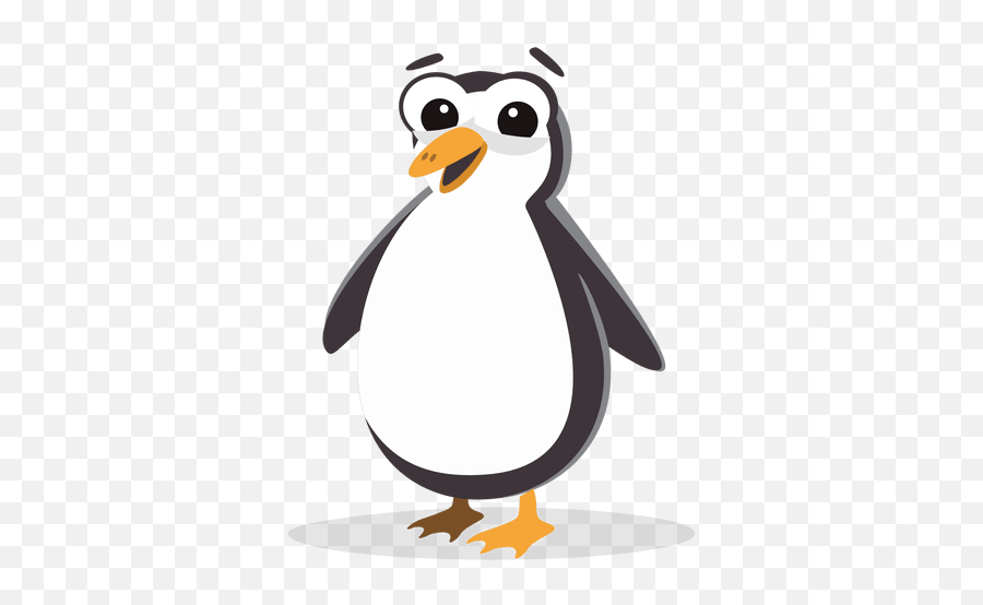 Penguin Cartoon - Cartoon Penguin Transparent Background Emoji,Penguin Transparent Background