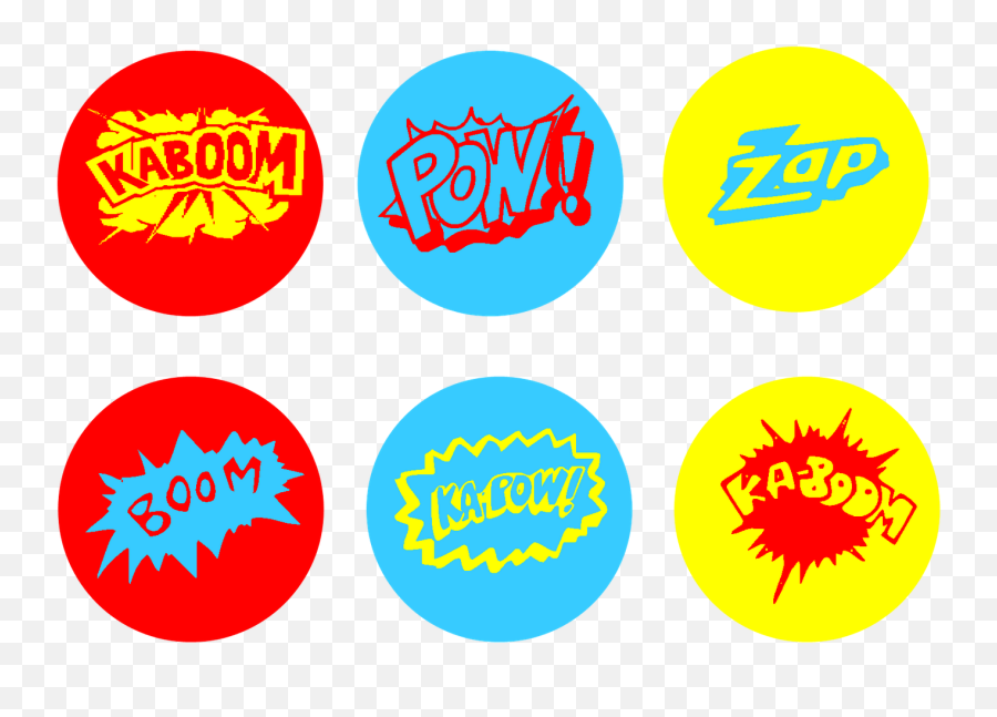 Free Superhero Printables Download Free Clip Art Free Clip - Comic Template Fir Marvel Emoji,Superhero Logos