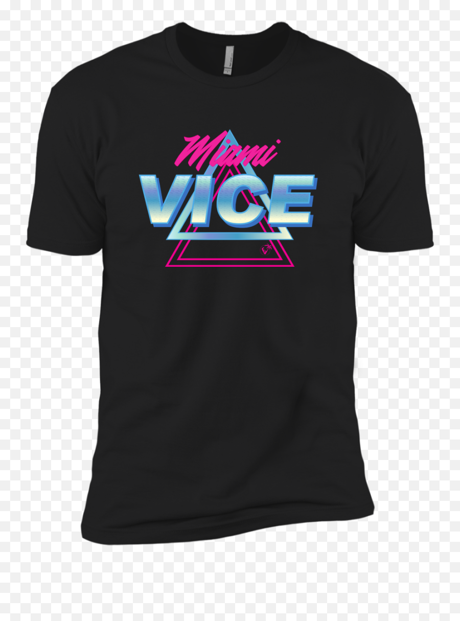 Miami Vice T - Unisex Emoji,Miami Vice Logo