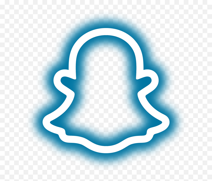 Neon Snapchat Logo - Neon Snapchat Logos Emoji,Snapchat Logo