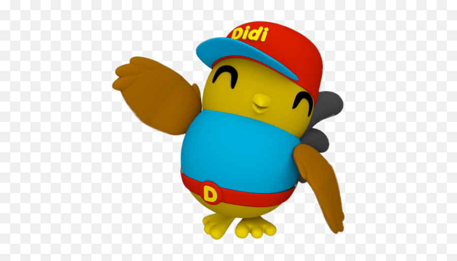 Download Didi Waving - Didi And Friends Png Clipart Emoji,Didi Logo