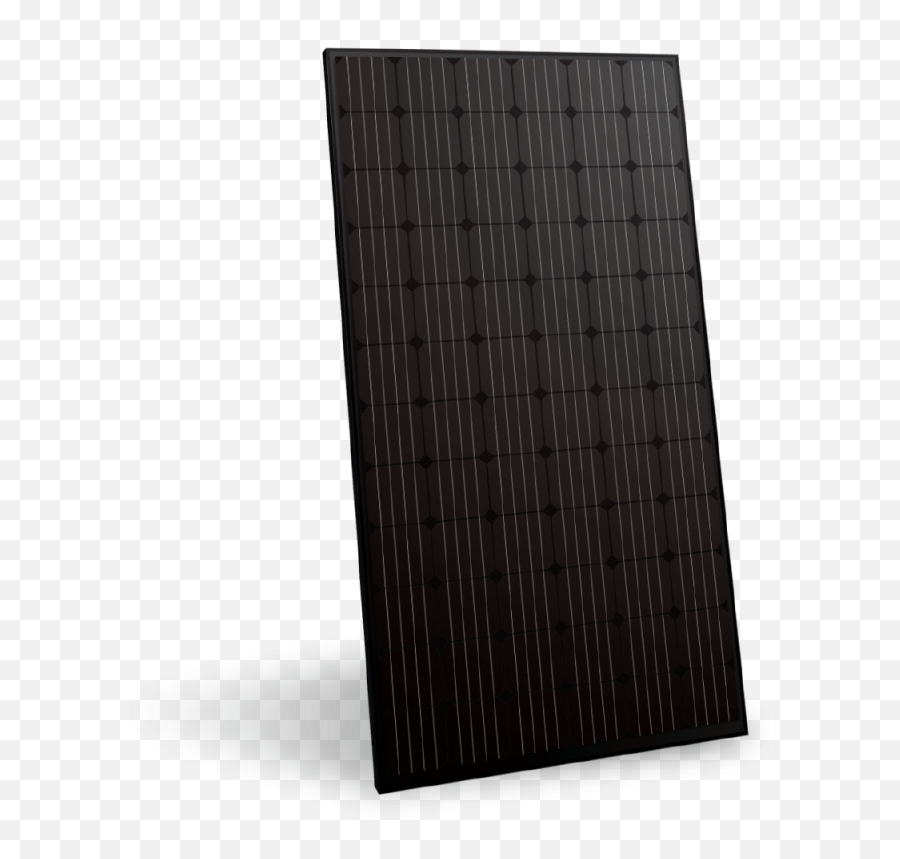 350 Watt Solar Panel Full Black - Solar Panel Hd Png Emoji,Solar Panel Png