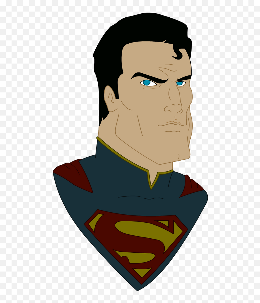 Part Of The Process Of My Illustration - Superman Emoji,Superman Png