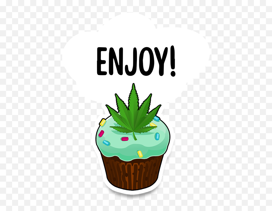 Weed Firm - Weed Cake Clipart Transparent Cartoon Jingfm Baking Cup Emoji,Weed Clipart