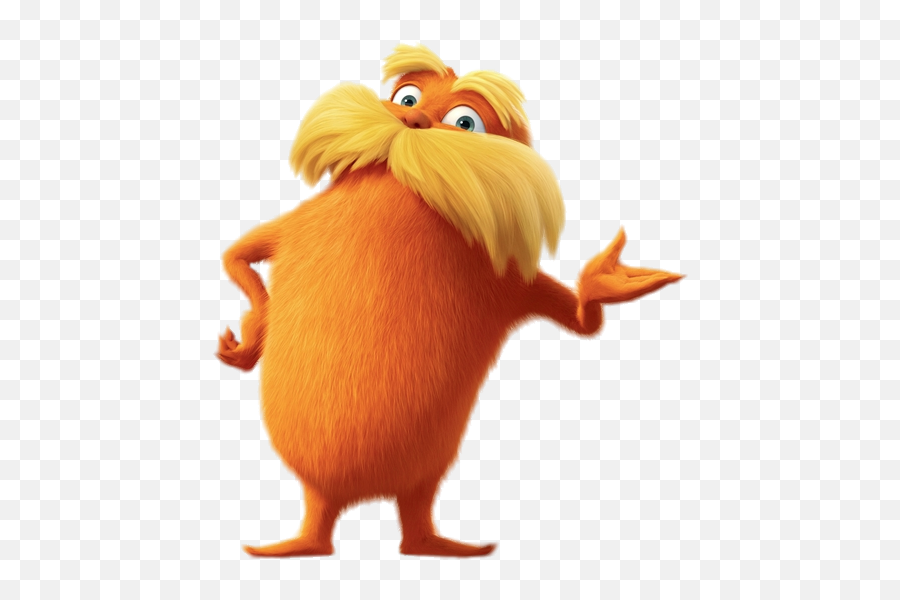 Check Out This Transparent The Lorax Hello Png Image Emoji,Lorax Clipart