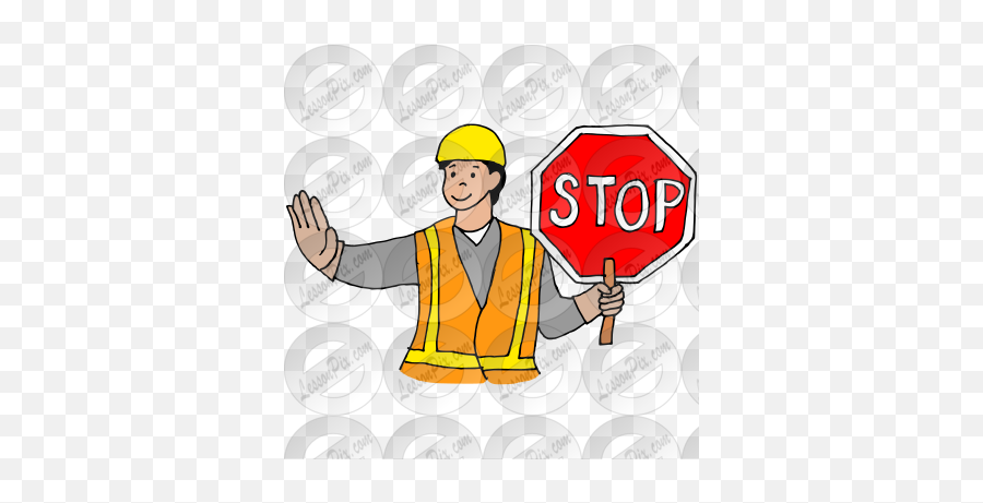 Constructionworker Picture For Classroom Therapy Use Emoji,Construction Sign Clipart