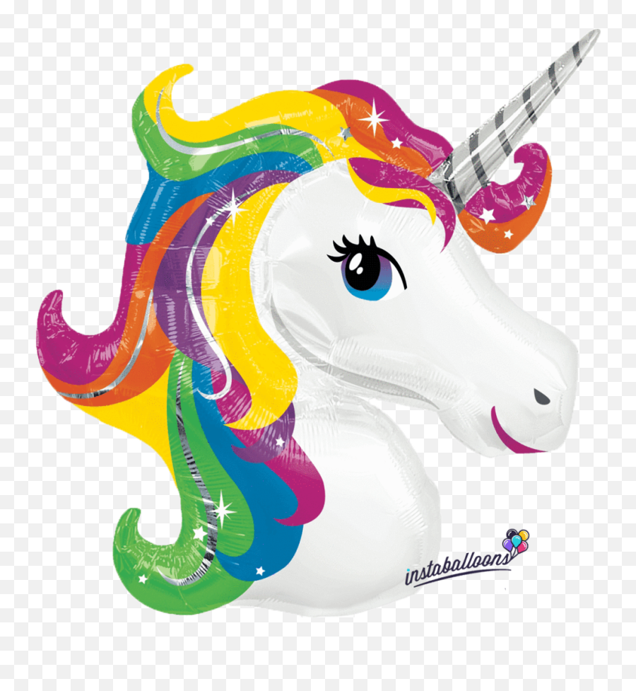 Rainbow Unicorn Clipart - Rainbow Unicorn Emoji,Unicorn Clipart Black And White