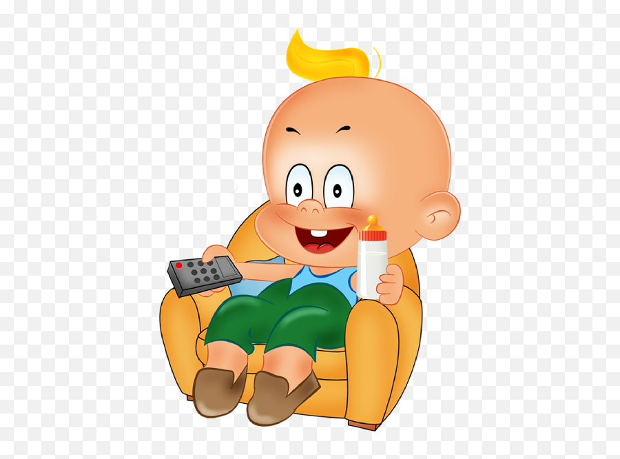 Funny Baby Boy Playing Cartoon Clipart - Funny Baby Boy Clip Art Emoji,Boy Clipart
