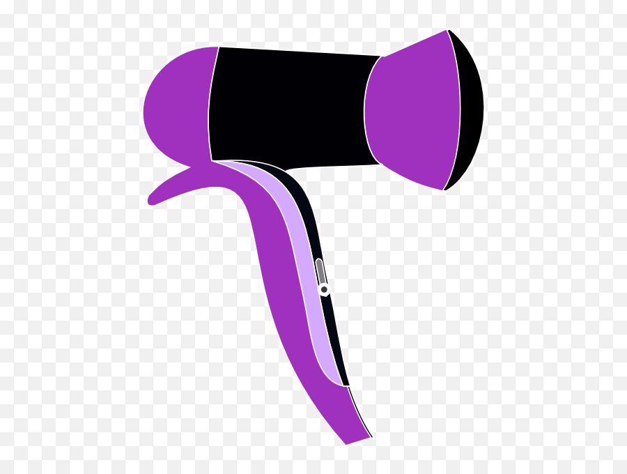 Purple Rage Blow Dryer Clip Art At - Hair Dryer Purple Clip Art Emoji,Blow Dryer Clipart
