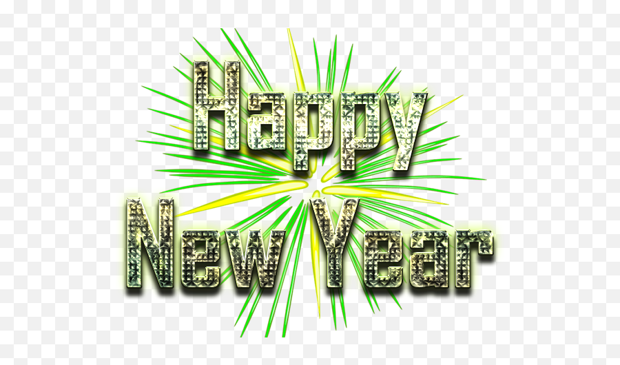 Happy New Year Word Png Transparent - Text Happy New Year Png Emoji,Happy New Year Clipart