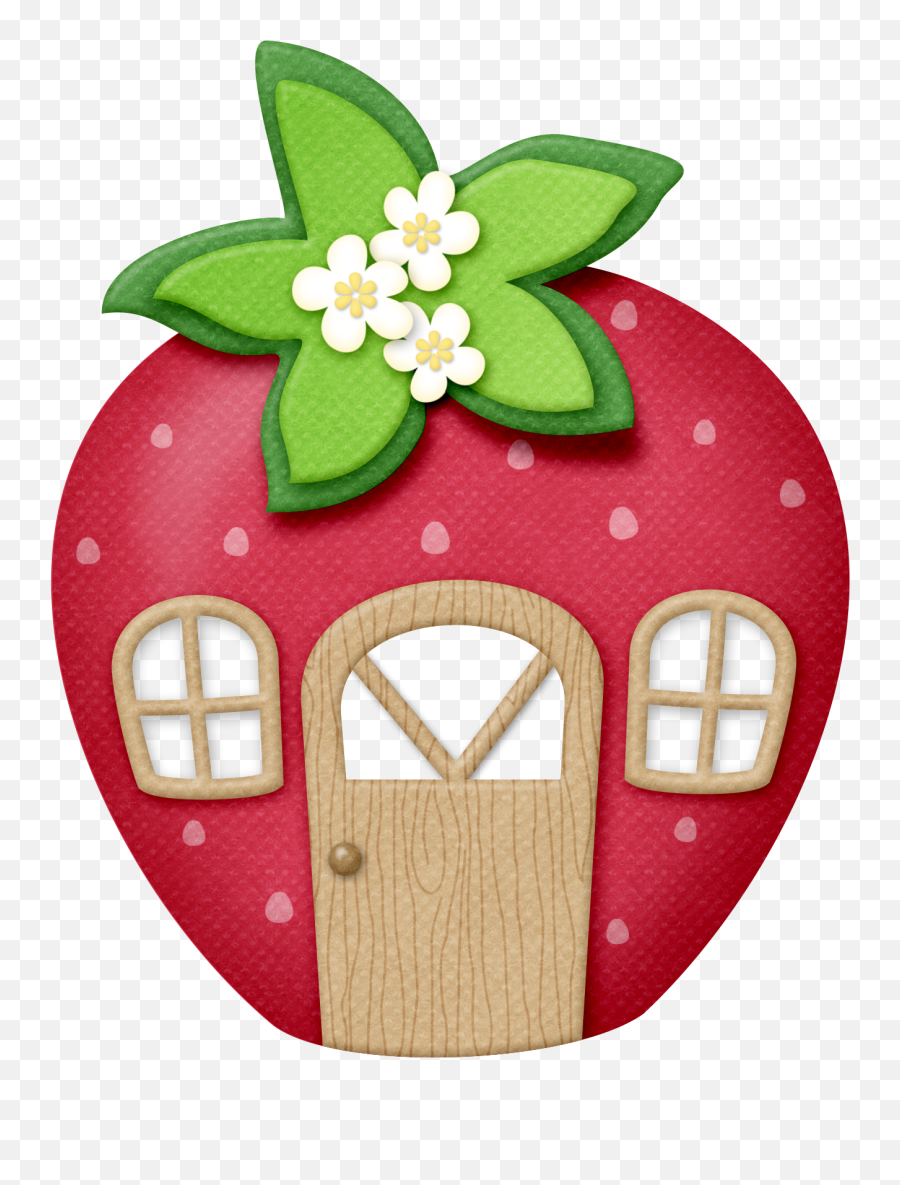 B Strawberry Kisses - Strawberry Shortcake House Moranguinho Png Emoji,B Clipart