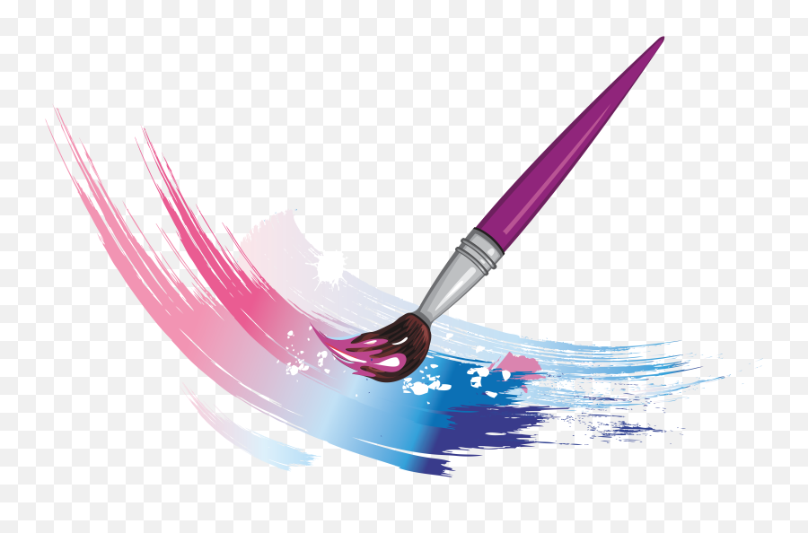 Paintbrush Download Clip Art - Brushes Png Download 6487 Paint Brush Png Emoji,Paintbrush Clipart