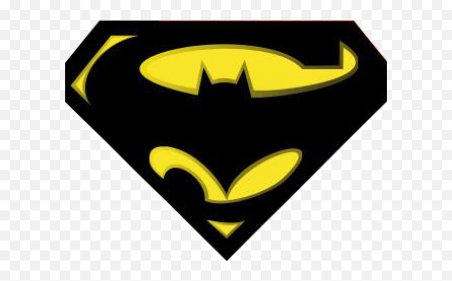 Superman Vs Batman Sign Clipart - Full Size Clipart Emoji,Batman V Superman Logo Png