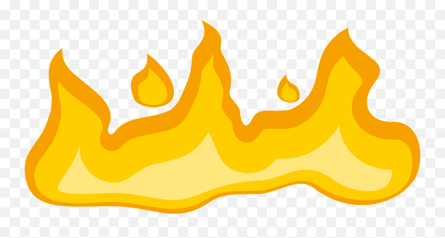 Flames Fire Clipart - Horizontal Emoji,Fire Clipart