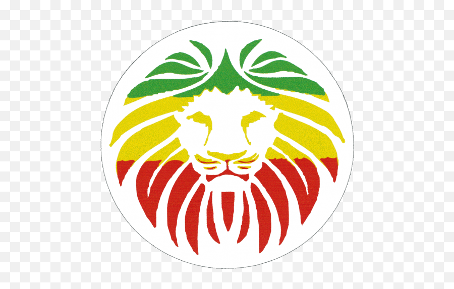 Download Hd Rasta Lion Face - Best Logo For Election Emoji,Lion Face Logo