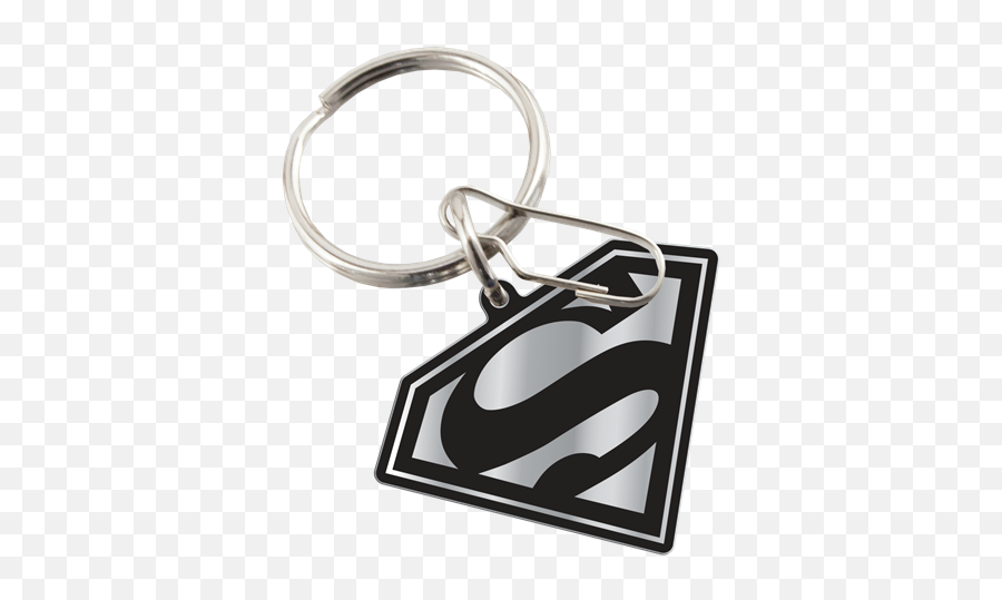Logo Enamel Key Chain - Superman Emoji,Superman Logo