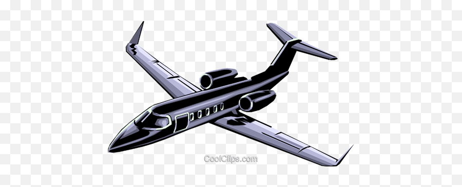 Corporate Jet Royalty Free Vector Clip - Business Jet Emoji,Jet Clipart